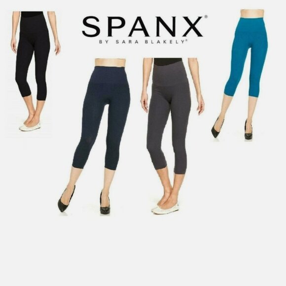 SPANX Pants - NIB Star Power by Spanx Capri Shaping leggings Tout & About.